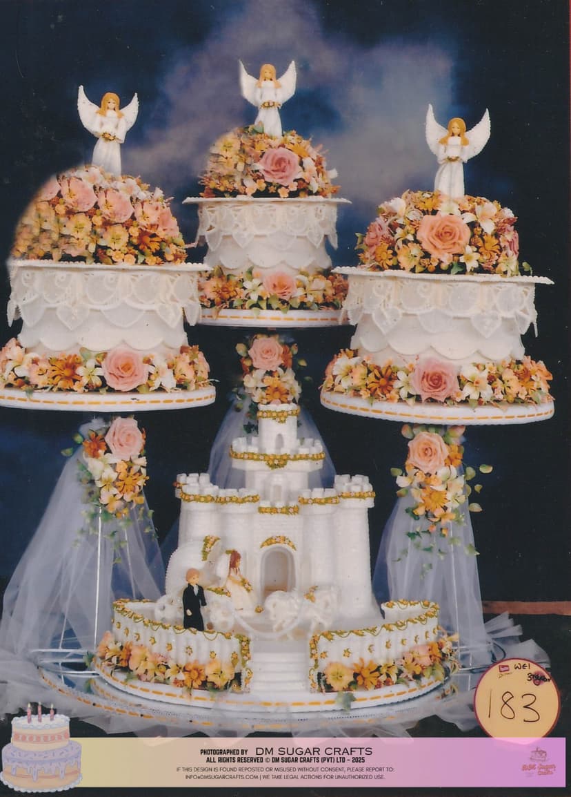 Enchanted Castle Anniversary Cake cake