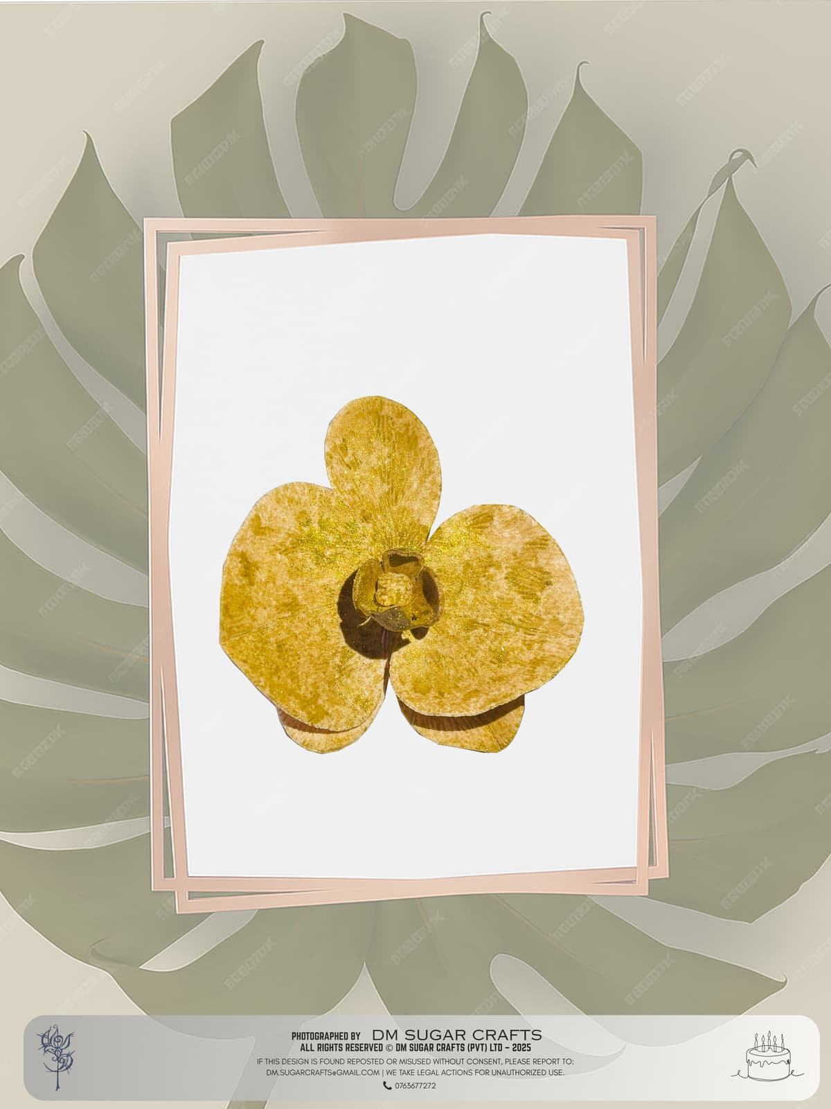 Orchid I(2 pcs) flower