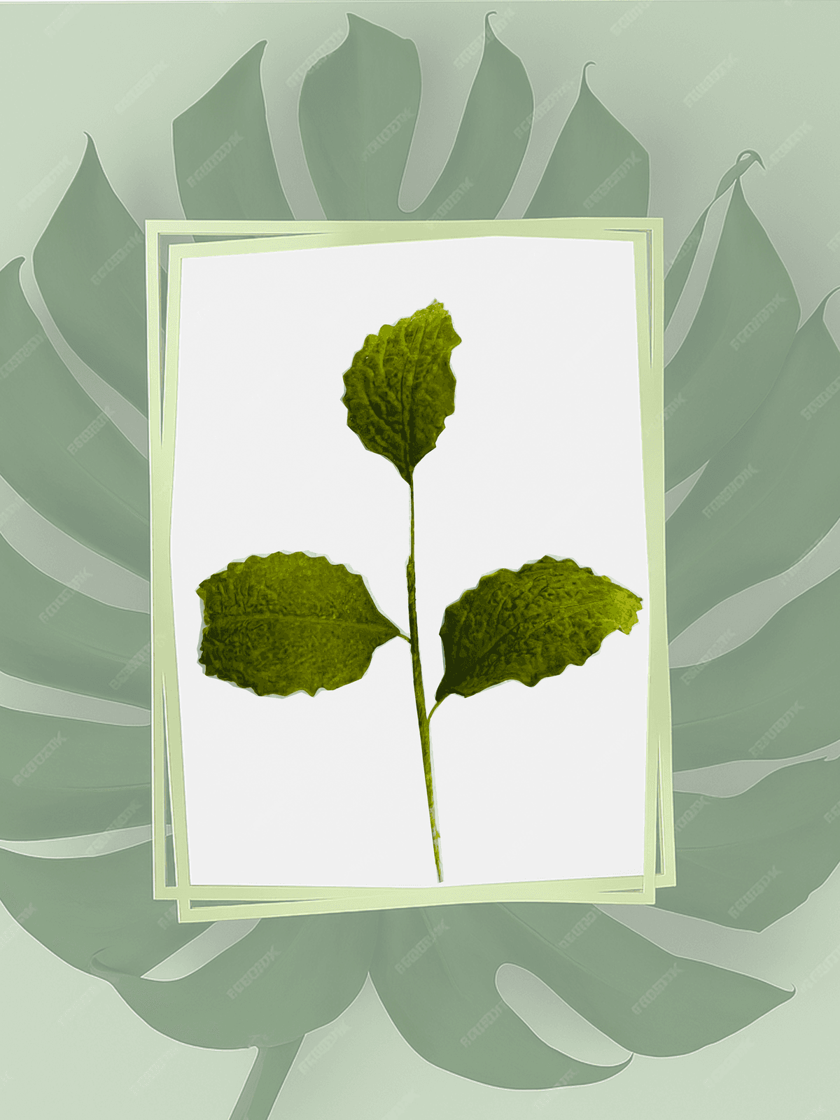 Rose Leaf II (3 pcs) leaf